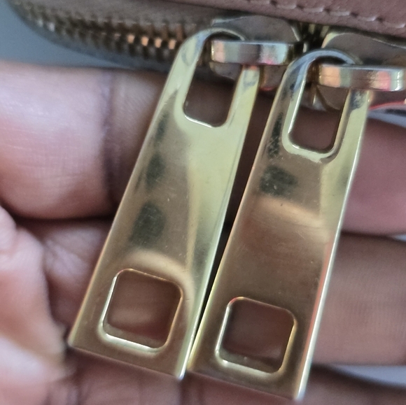 $1195 Marc Jacobs Leather Handbag Women Serengeti Wellington Brown Stone Large - Picture 9 of 16